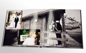 DIY set flat wedding ceremony image book