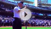 Jeff Collins Singing the "National Anthem". Los Angeles